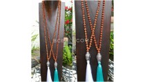 full rudraksha buddha head large necklaces pendant tassel prayer design 